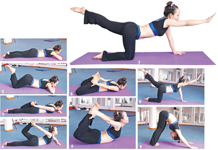 Bài tập Yoga giảm mỡ bụng 4