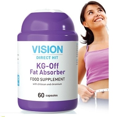 Thực Phẩm Chức Năng giảm cân KG-Off Fat Absorber ăn thỏa thích mà không lo cân nặng