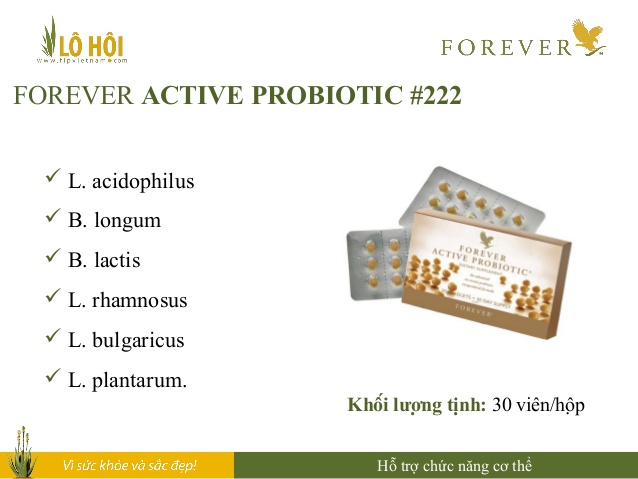 Thực phẩm chức năng Forever Active Probiotic
