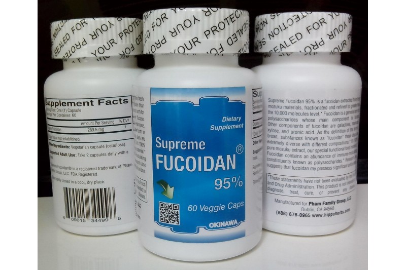 Supreme Fucoidan 95%, hỗ trợ điều trị ung thư hiện nay