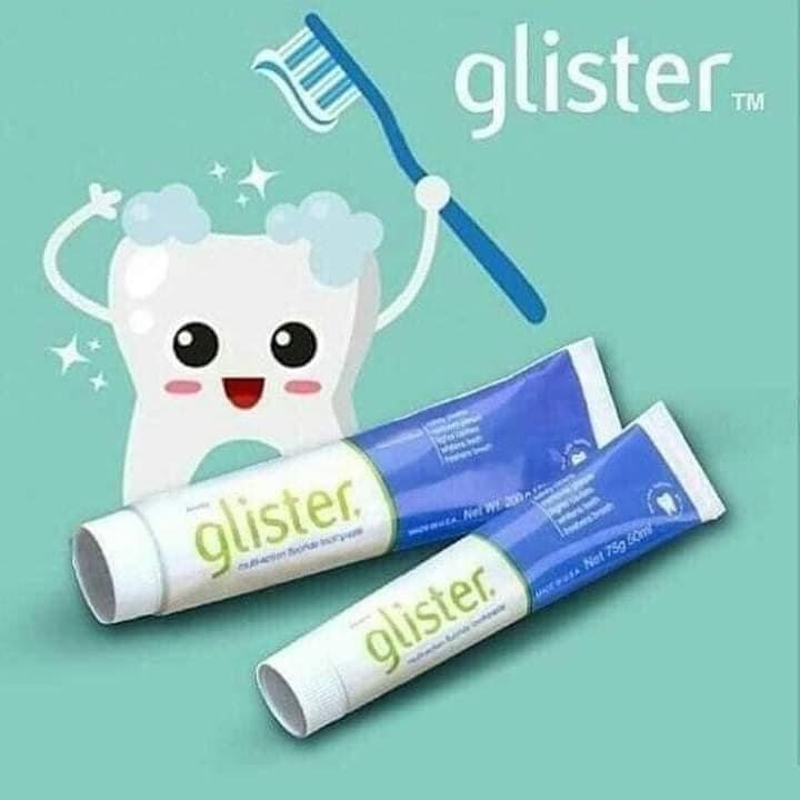 Kem Đánh Răng Amway Fluoride Đa Năng Glister giúp bảo vệ tốt răng miệng.