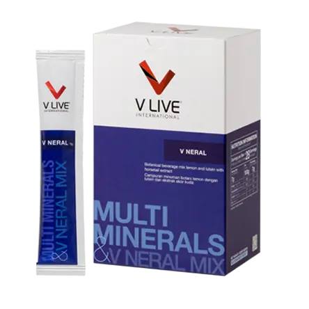 V-Neral – sản phẩm giàu khoáng chất vi lượng, collagen thủy phân và lutein