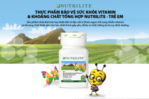 Nutrilite Kids – Vitamin & Khoáng Chất Tổng Hợp Cho Trẻ Em.